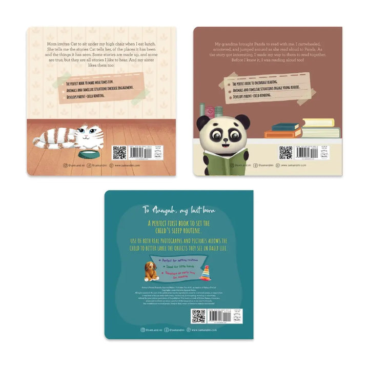 SAM &amp; MI - The Screen-Free Storytime Kit - Stories for Children - English