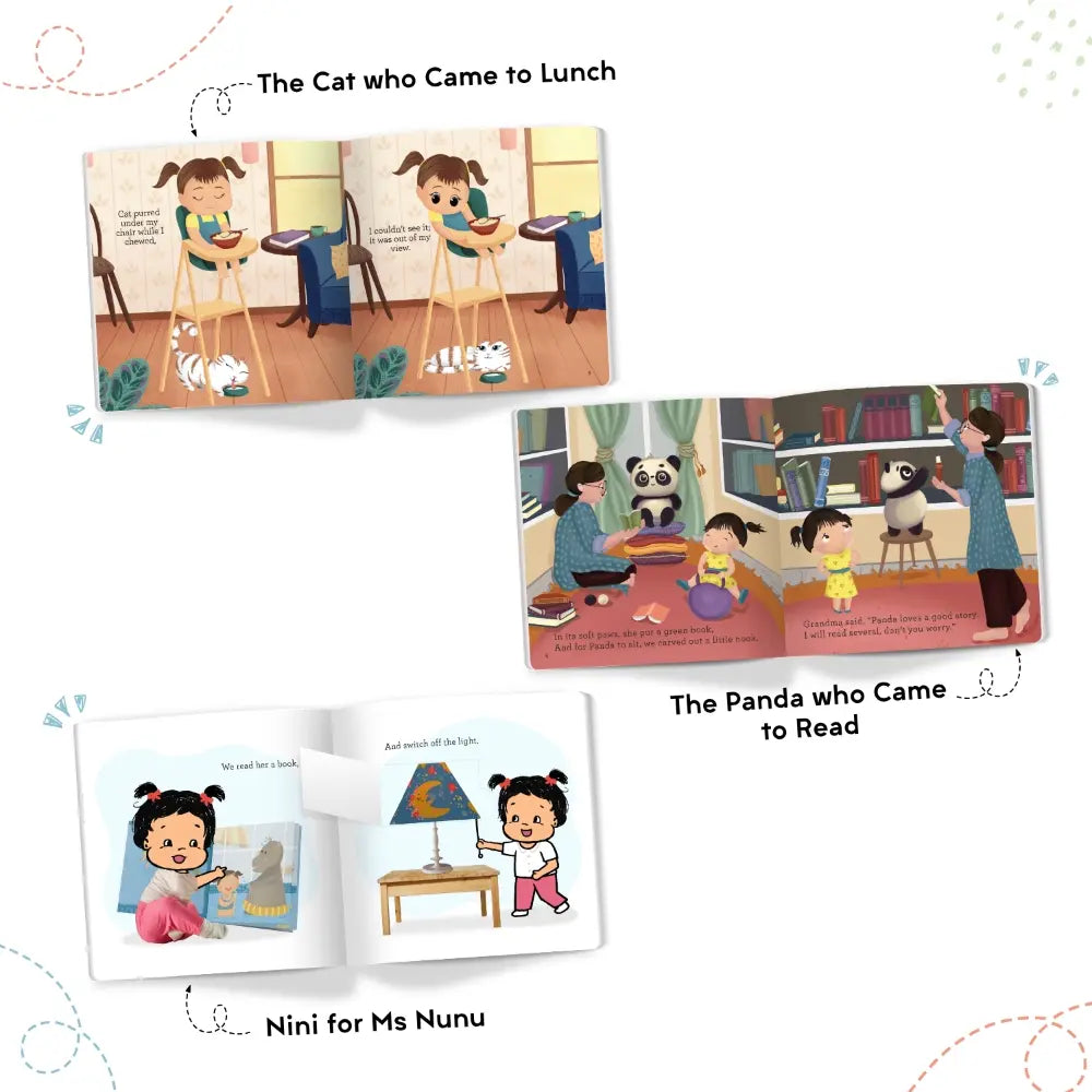 SAM &amp; MI - The Screen-Free Storytime Kit - Stories for Children - English