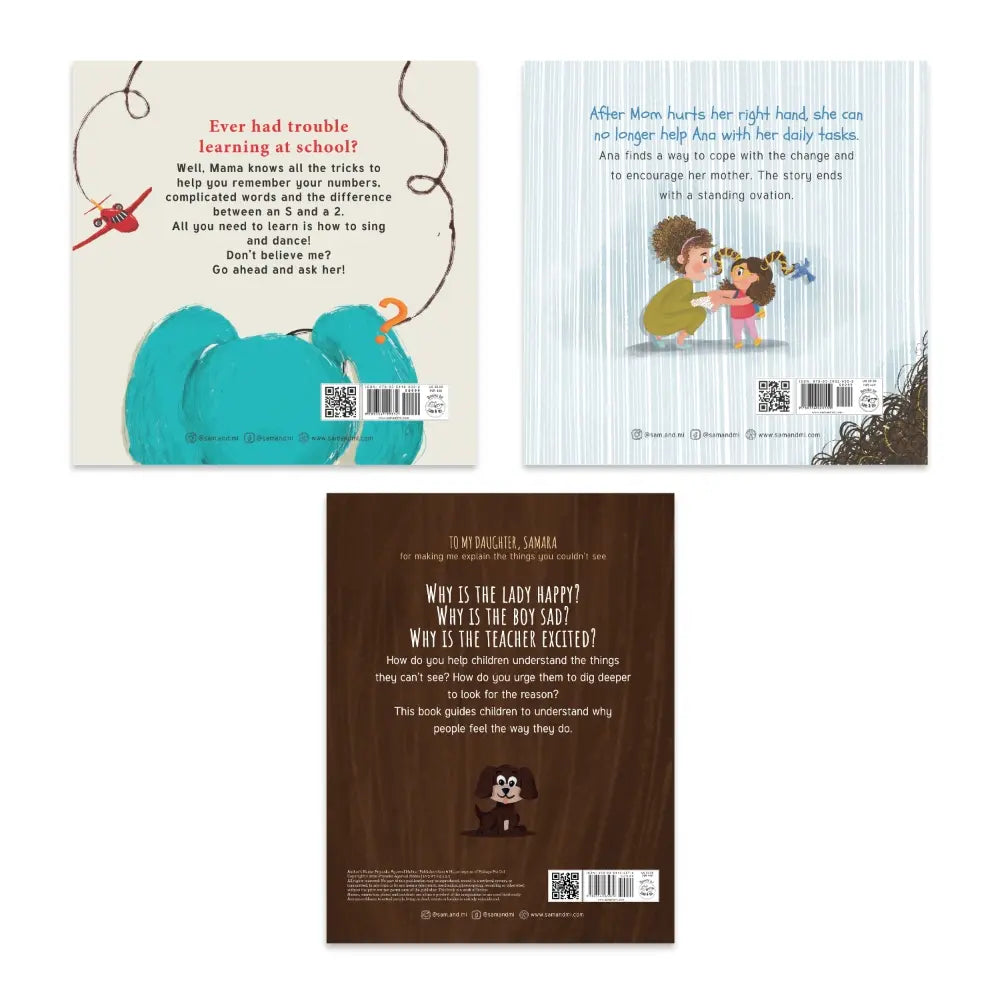 SAM &amp; MI - Social Emotional Learning Book Set for Kids - English