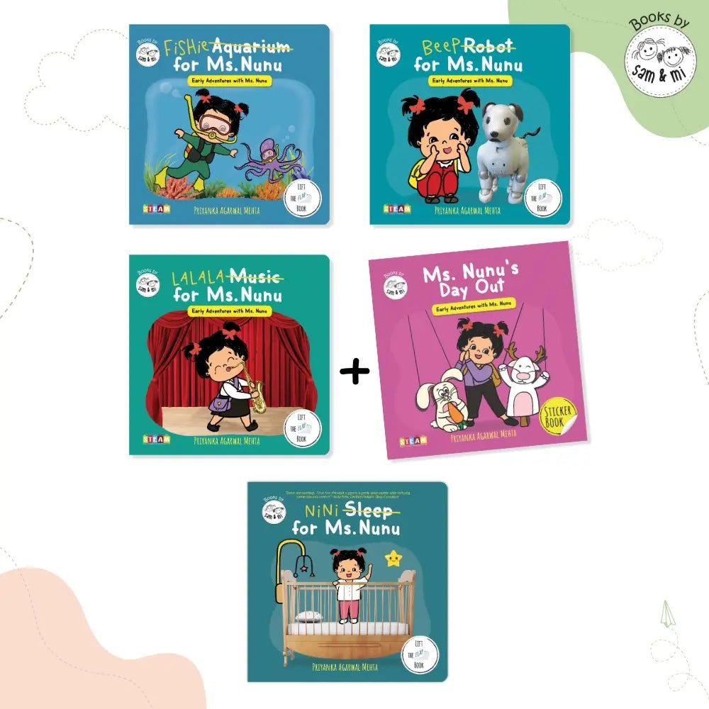 SAM &amp; MI - Sensory Storybooks: Early Learning Books for Toddlers
