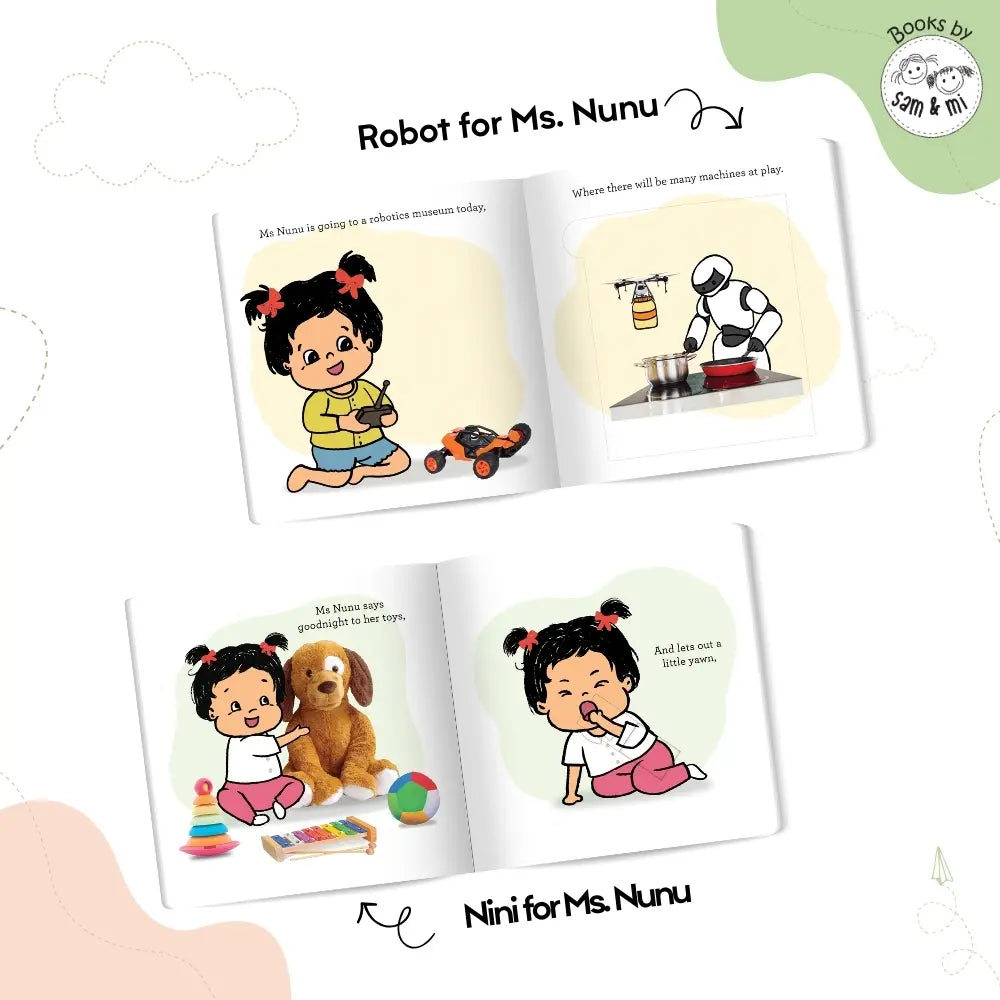 SAM &amp; MI - Sensory Storybooks: Early Learning Books for Toddlers