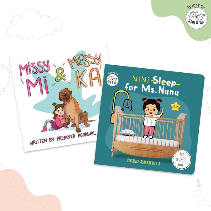 SAM &amp; MI - Combo Set for Siblings: Empathy Story Books for Kids