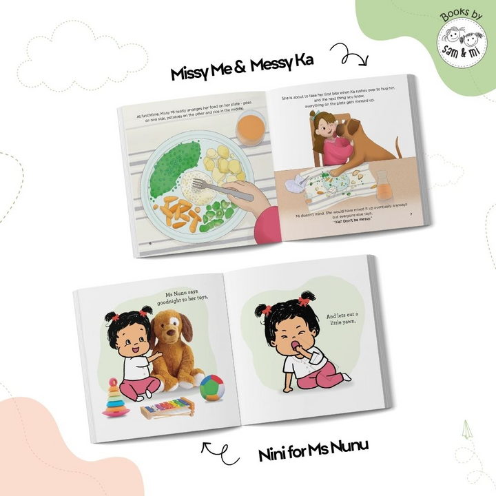 SAM &amp; MI - Combo Set for Siblings: Empathy Story Books for Kids