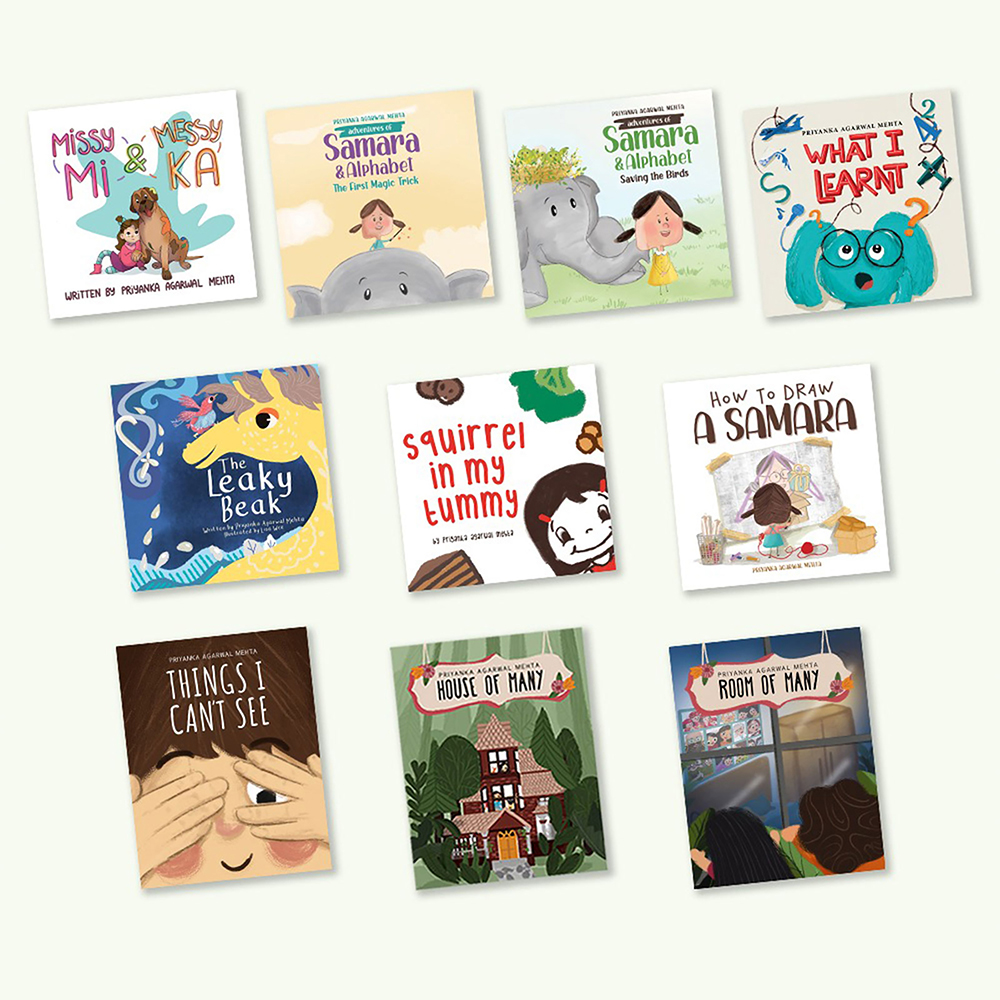 Sam and Mi Storybook Set of 10 Books for Kids, 3 - 8 yrs