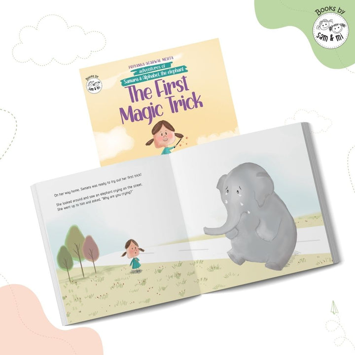 SAM &amp; MI - The First Magic Trick: Story Book for Kids on Problem Solving &amp; Imagination