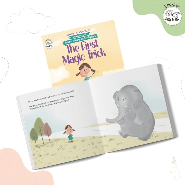 SAM &amp; MI - The First Magic Trick: Story Book for Kids on Problem Solving &amp; Imagination