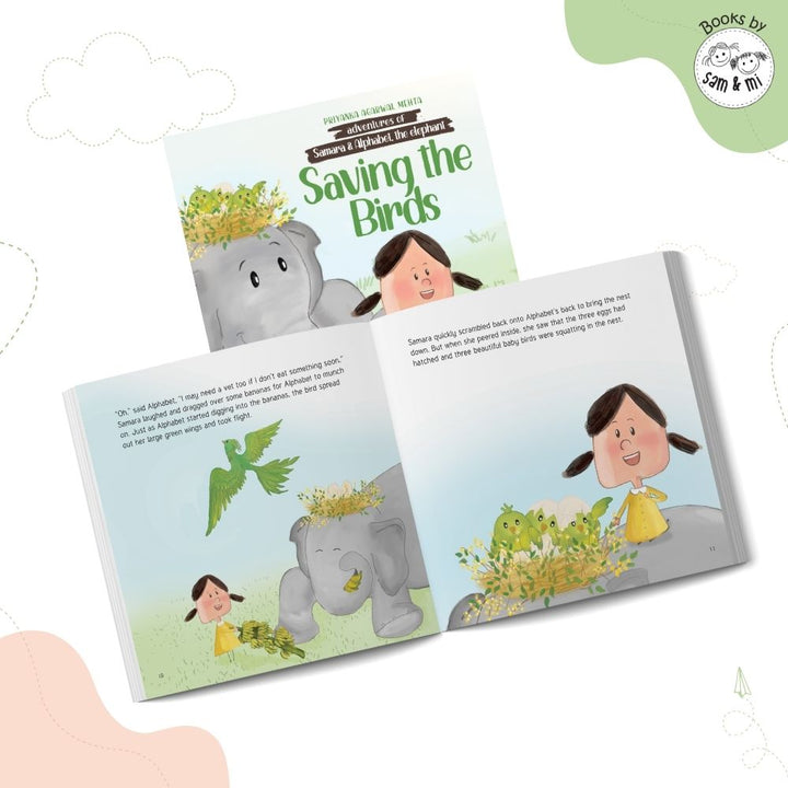 SAM &amp; MI - Saving the Birds: Story Book for Kids on Problem Solving &amp; Imagination
