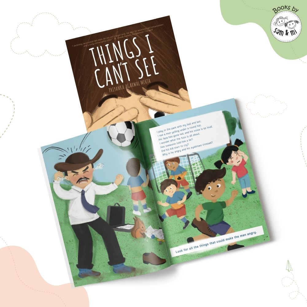 SAM & MI - Things I Can't See: A Unique Book for Kids on Emotions