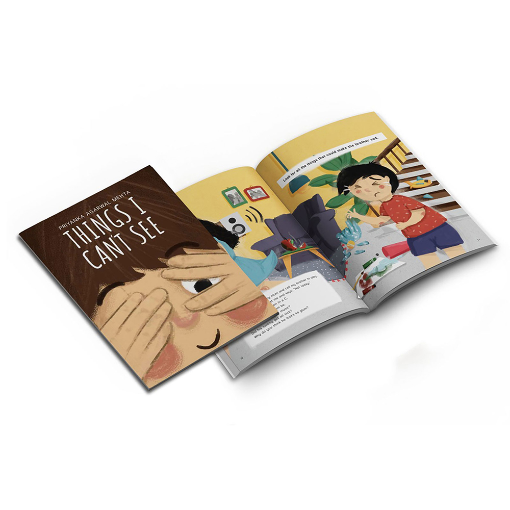 SAM & MI - Things I Can't See: A Unique Book for Kids on Emotions