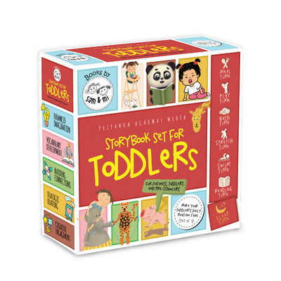 SAM & MI Toddlers Book Set of 7, 0-3 yrs