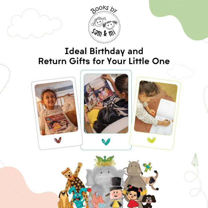 SAM &amp; MI - Toddlers Book Set: Board Book for Kids on Daily Fun Routine