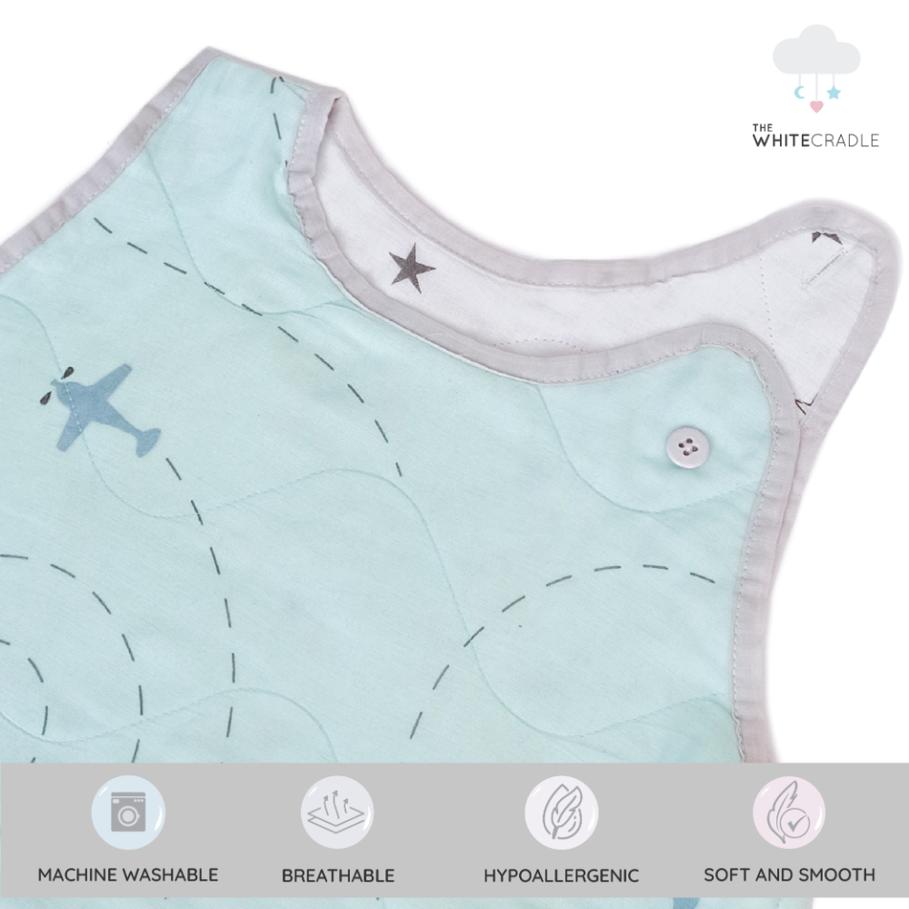 The White Cradle Sleeping Bag for Infants & Newborns