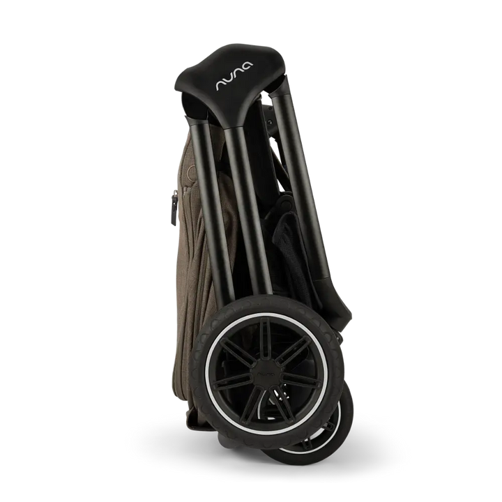 Nuna TRIV Next Reversible Seat Stroller with Flat Recline-Height Adjustable Handle Bar,All Terrain-All Wheel Suspension-One Hand Fold-Rain Cover &amp; Post Adaptors-0 to 4Y (Upto 22Kg) - Pistachio