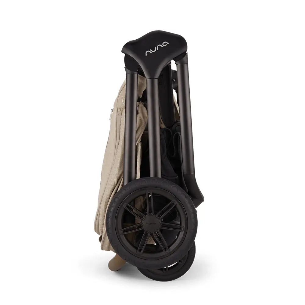 Nuna TRIV Next Reversible Seat Stroller with Flat Recline-Height Adjustable Handle Bar,All Terrain-All Wheel Suspension-One Hand Fold-Rain Cover &amp; Post Adaptors-0 to 4Y (Upto 22Kg) - Cosmopolitan