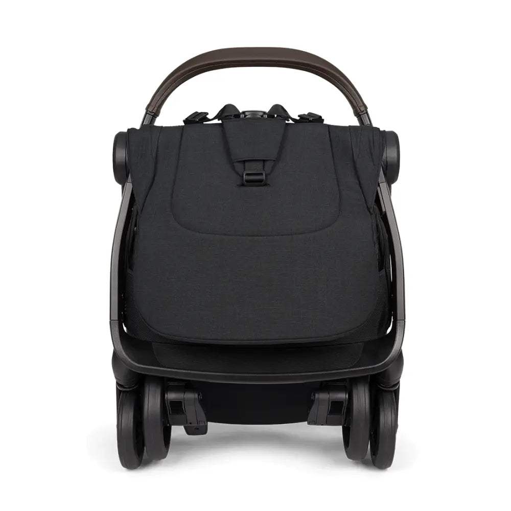 Nuna Viaa Cabn|IATA Approved Cabin Stroller|Flat Recline|Easy Fold|Lightweight|Self Standing|0 to 4Y|Upto 22 Kg-Caviar