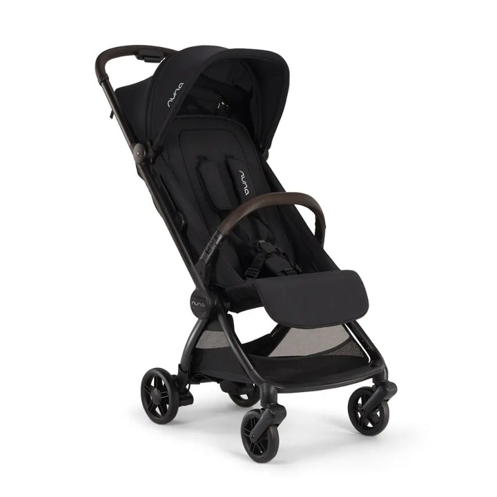 Nuna Viaa Cabn|IATA Approved Cabin Stroller|Flat Recline|Easy Fold|Lightweight|Self Standing|0 to 4Y|Upto 22 Kg-Caviar