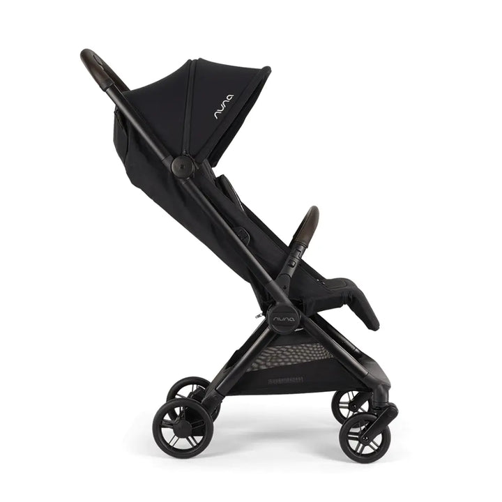 Nuna Viaa Cabn|IATA Approved Cabin Stroller|Flat Recline|Easy Fold|Lightweight|Self Standing|0 to 4Y|Upto 22 Kg-Caviar