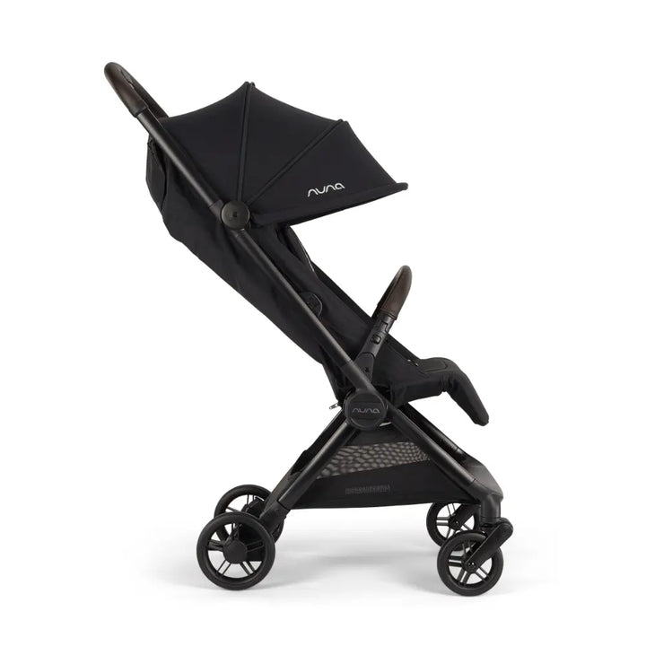 Nuna Viaa Cabn|IATA Approved Cabin Stroller|Flat Recline|Easy Fold|Lightweight|Self Standing|0 to 4Y|Upto 22 Kg-Caviar