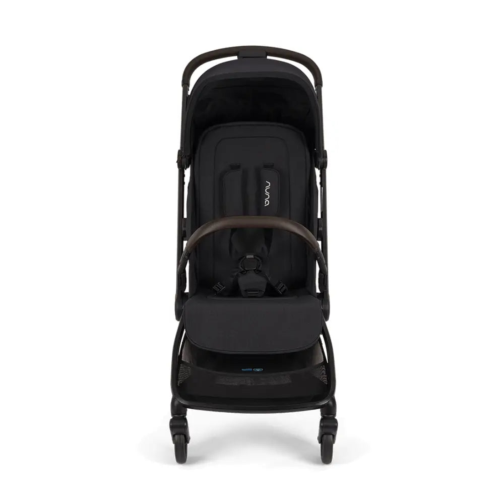 Nuna Viaa Cabn|IATA Approved Cabin Stroller|Flat Recline|Easy Fold|Lightweight|Self Standing|0 to 4Y|Upto 22 Kg-Caviar
