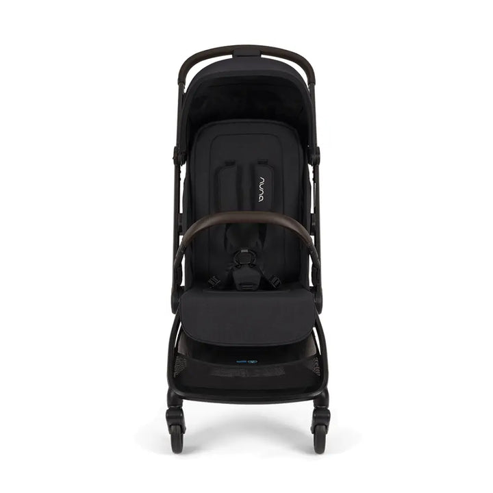 Nuna Viaa Cabn|IATA Approved Cabin Stroller|Flat Recline|Easy Fold|Lightweight|Self Standing|0 to 4Y|Upto 22 Kg-Caviar