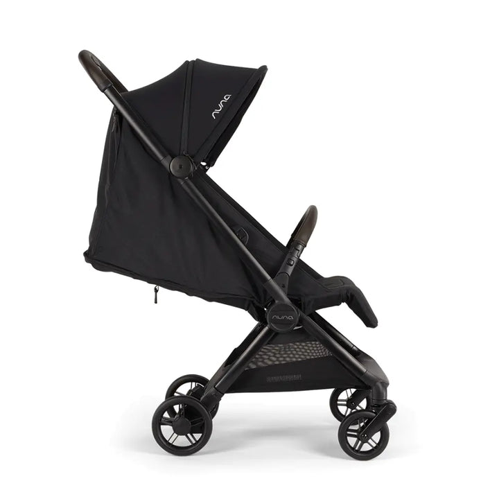 Nuna Viaa Cabn|IATA Approved Cabin Stroller|Flat Recline|Easy Fold|Lightweight|Self Standing|0 to 4Y|Upto 22 Kg-Caviar