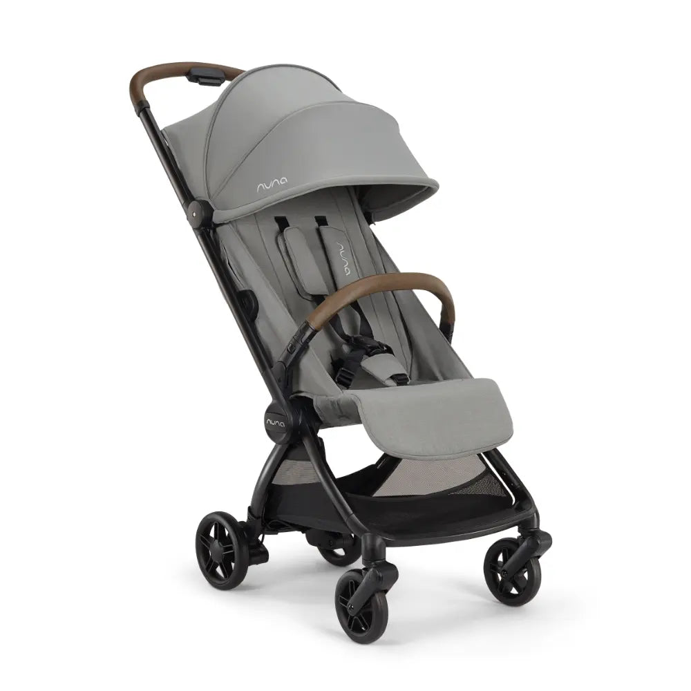 Nuna Viaa Cabn|IATA Approved Cabin Stroller|Flat Recline|Easy Fold|Lightweight|Self Standing|0 to 4Y|Upto 22 Kg-Seasalt