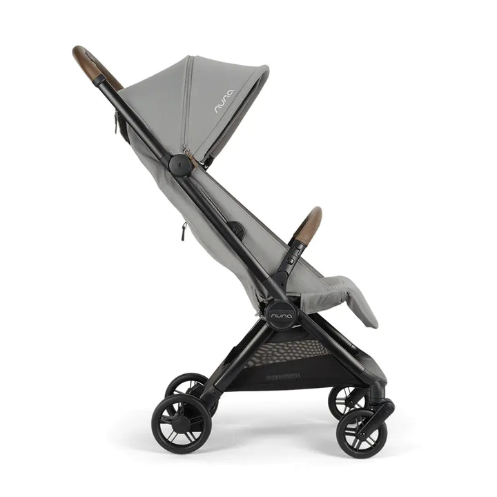 Nuna Viaa Cabn|IATA Approved Cabin Stroller|Flat Recline|Easy Fold|Lightweight|Self Standing|0 to 4Y|Upto 22 Kg-Seasalt