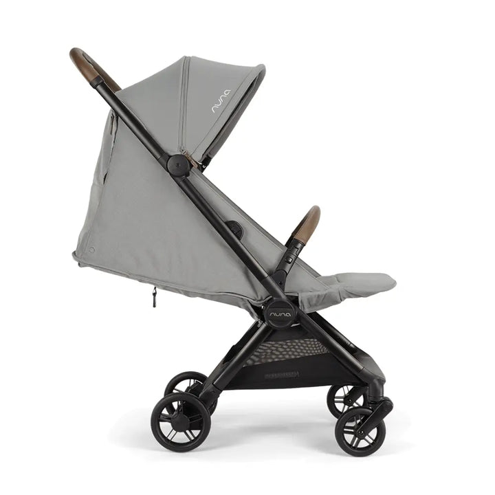 Nuna Viaa Cabn|IATA Approved Cabin Stroller|Flat Recline|Easy Fold|Lightweight|Self Standing|0 to 4Y|Upto 22 Kg-Seasalt