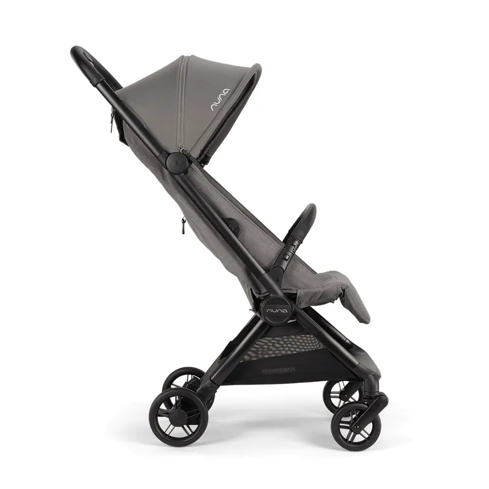 Nuna Viaa Cabn|IATA Approved Cabin Stroller|Flat Recline|Easy Fold|Lightweight|Self Standing|0 to 4Y|Upto 22 Kg-Thunder