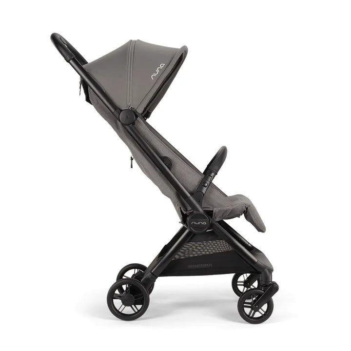 Nuna Viaa Cabn|IATA Approved Cabin Stroller|Flat Recline|Easy Fold|Lightweight|Self Standing|0 to 4Y|Upto 22 Kg-Thunder