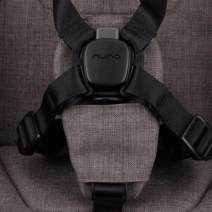 Nuna Trvl Urbn Cabin Friendly Stroller-Lightweight-Compact-One Hand Fold-Extendable Canopy-Big Rear Wheel-All Wheel Suspension-0 to 4Y (Upto 22Kg)-Chestnut