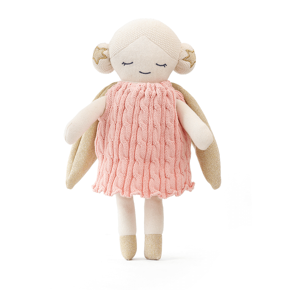 Pluchi Angel Doll - Cotton Knitted Stuffed Soft Toy