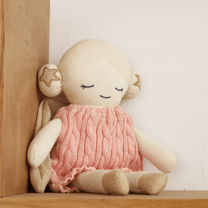 Pluchi Angel Doll - Cotton Knitted Stuffed Soft Toy