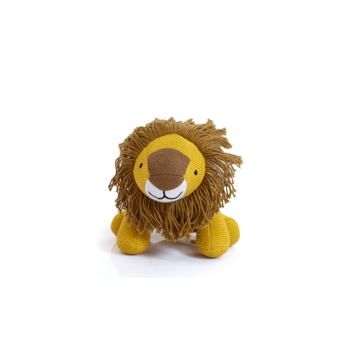 Pluchi Baby Lion Cotton Knitted Soft Toy