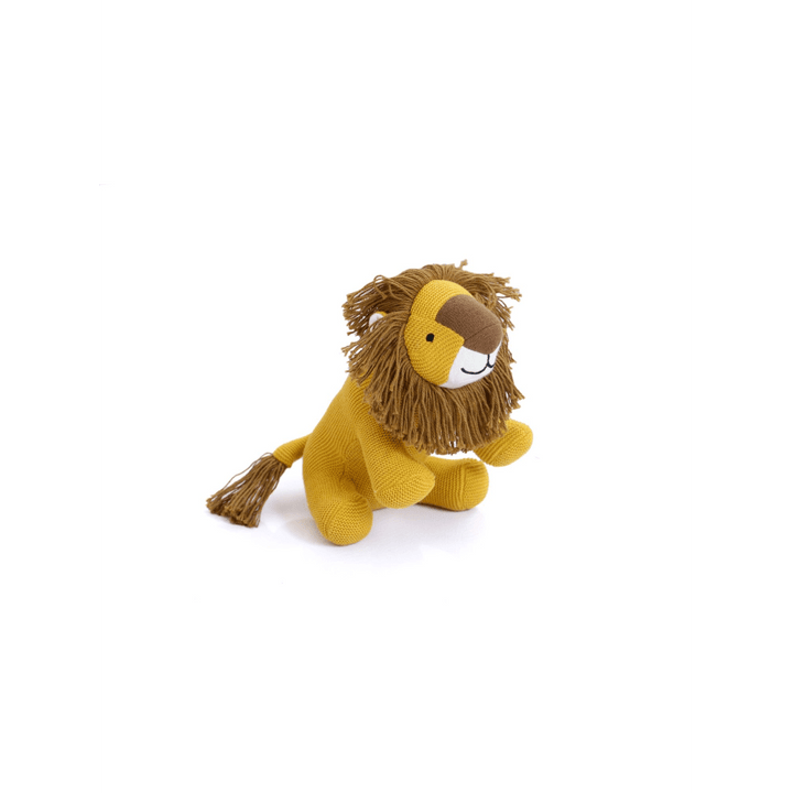 Pluchi Baby Lion Cotton Knitted Soft Toy