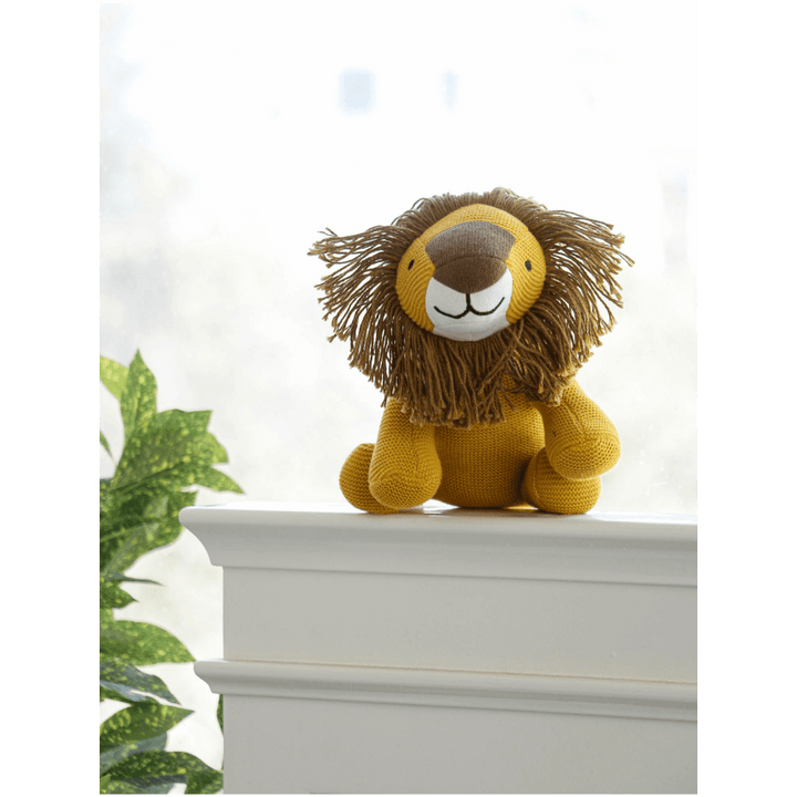 Pluchi Baby Lion Cotton Knitted Soft Toy