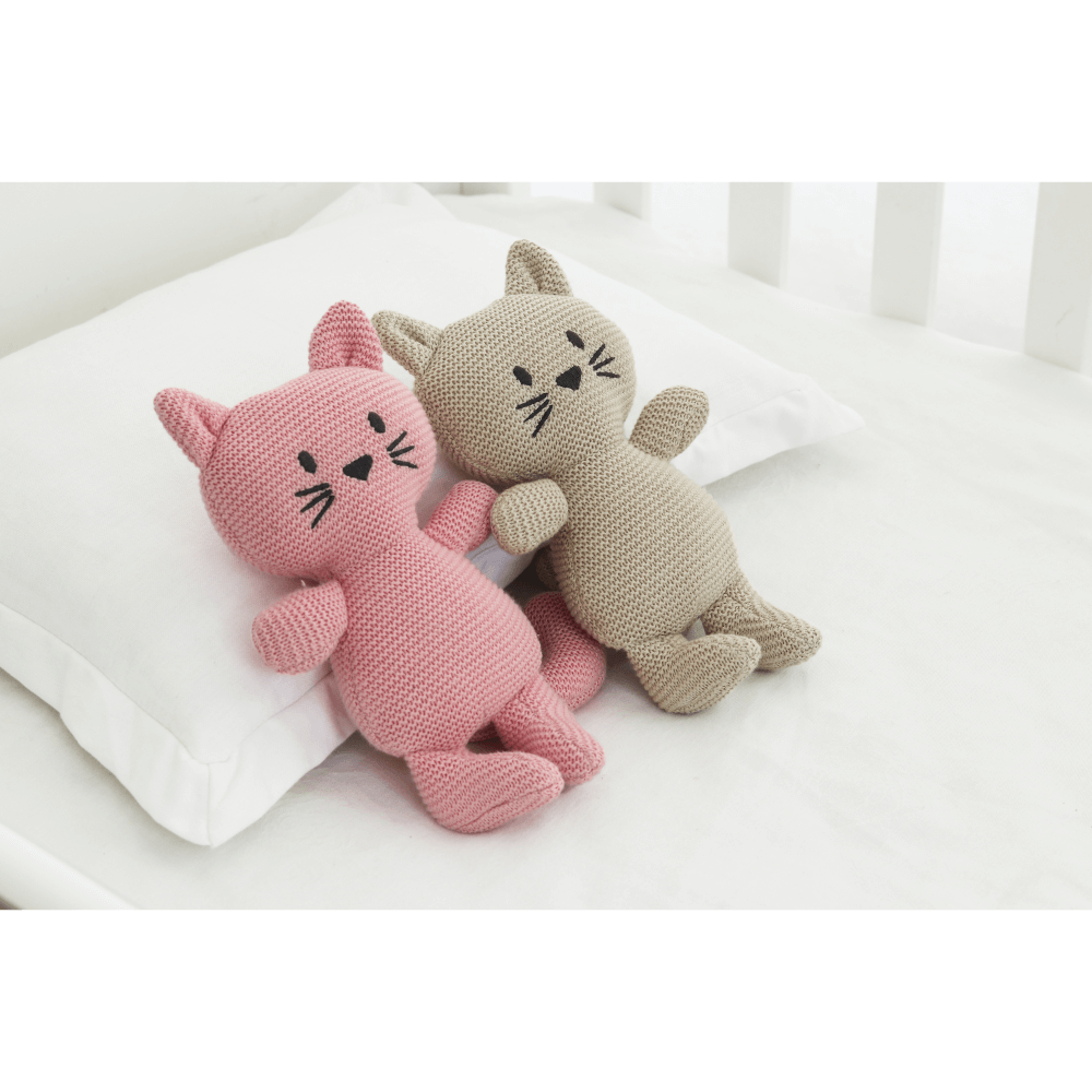 Pluchi Kitty Cat Cotton Knitted Soft Toy