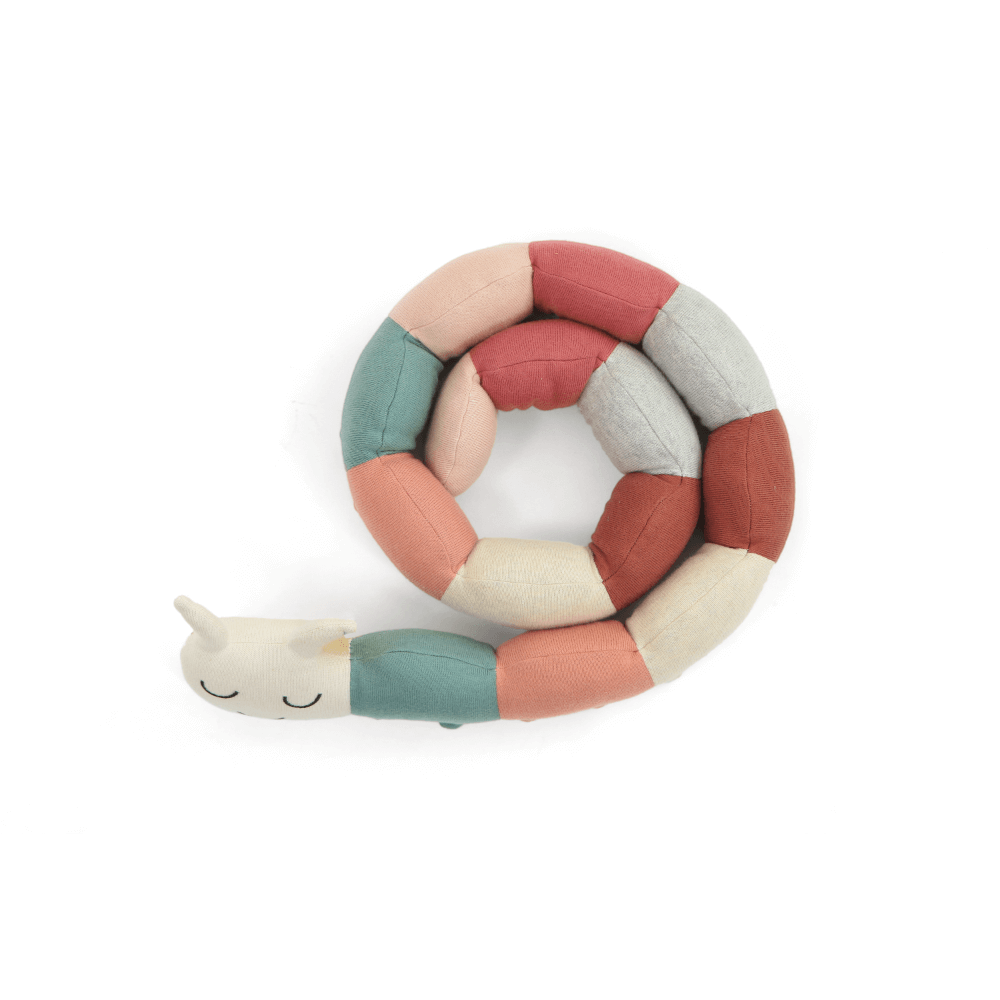 Pluchi Multi Color Caterpillar Soft Toy