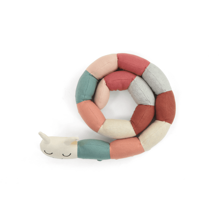 Pluchi Multi Color Caterpillar Soft Toy