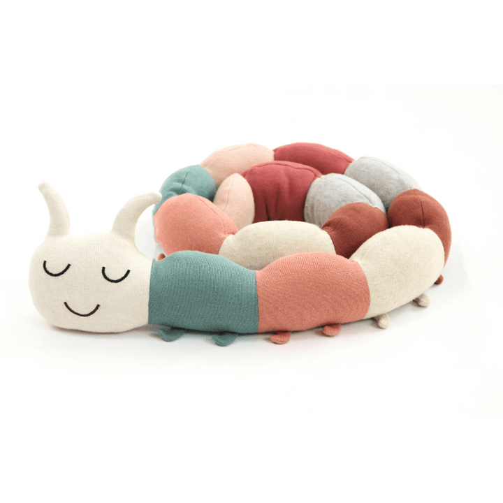 Pluchi Multi Color Caterpillar Soft Toy
