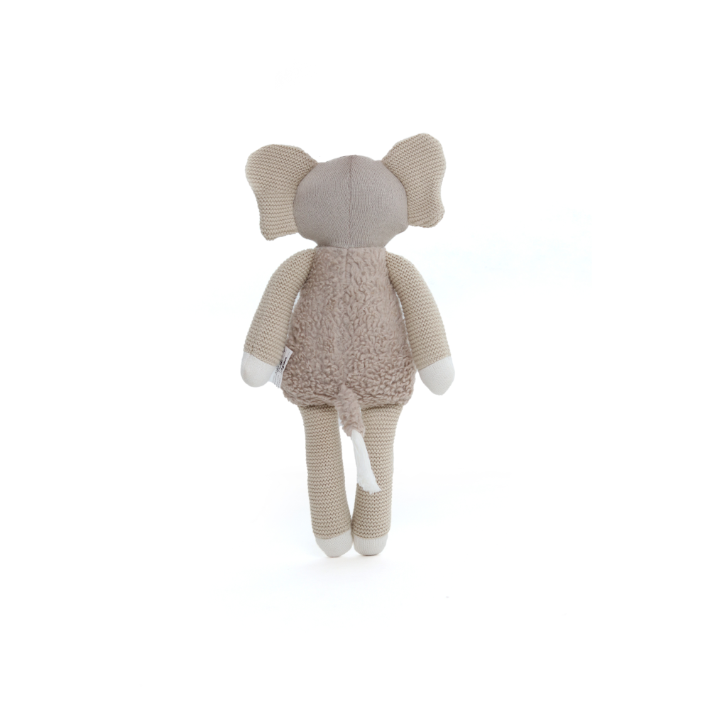 Pluchi Tiny Trunk -  Cotton Knitted Stuffed Soft Toy