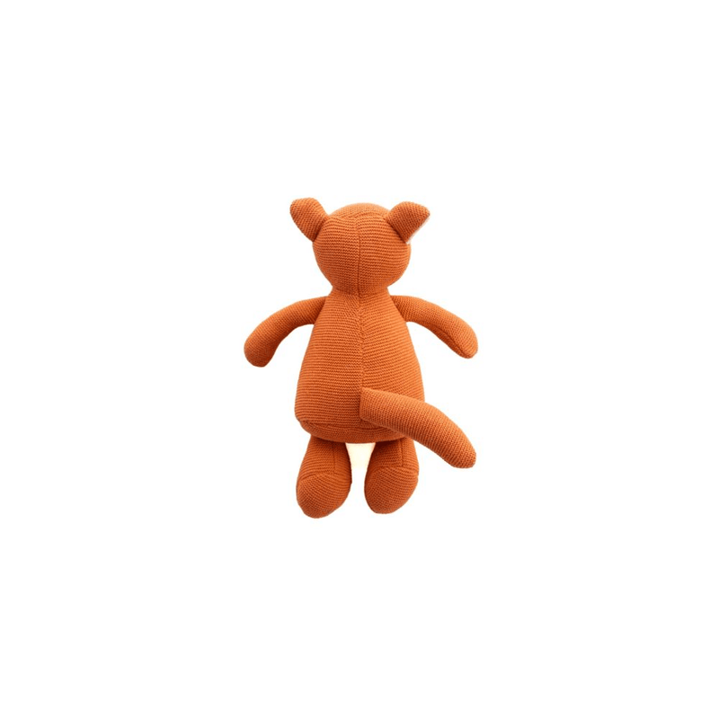Pluchi The Timid Fox Cotton Knitted Soft Toy
