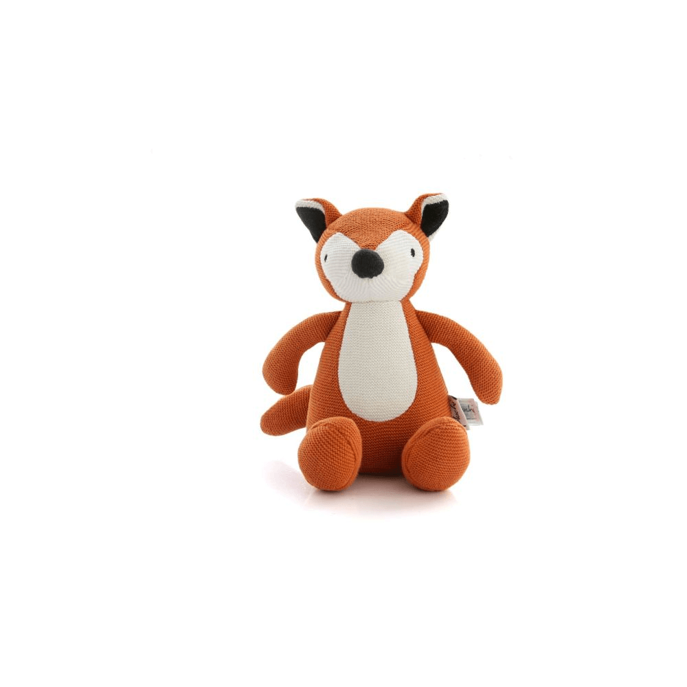 Pluchi The Timid Fox Cotton Knitted Soft Toy