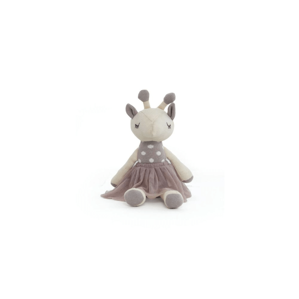 Pluchi Georgie Giraffe Cotton Knitted Soft Toy