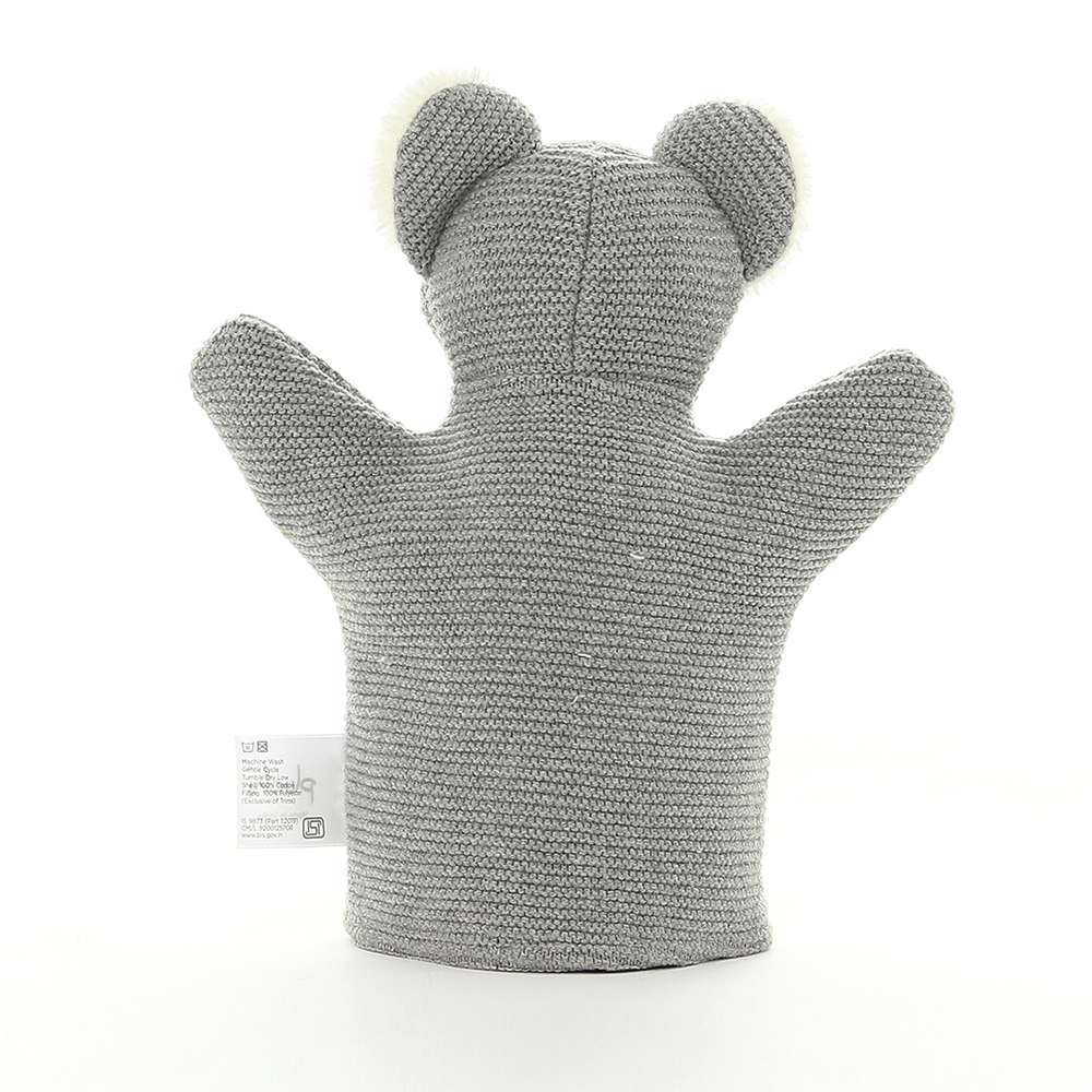 Pluchi Hand Puppet - Cotton Knitted Stuffed Soft Toy