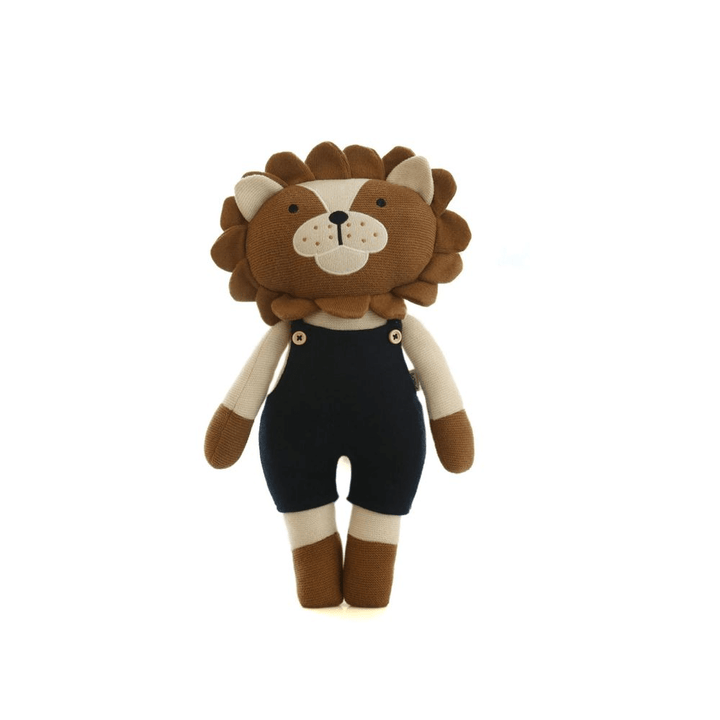 Pluchi Little Leo Cotton Knitted Soft Toy