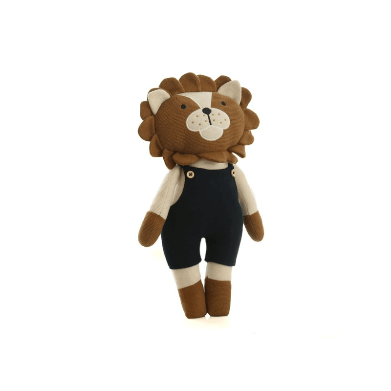 Pluchi Little Leo Cotton Knitted Soft Toy