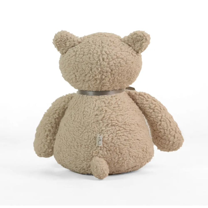 Pluchi Marshmallow The bear Cotton Knitted Stuffed Soft Toy - Pale Whisper