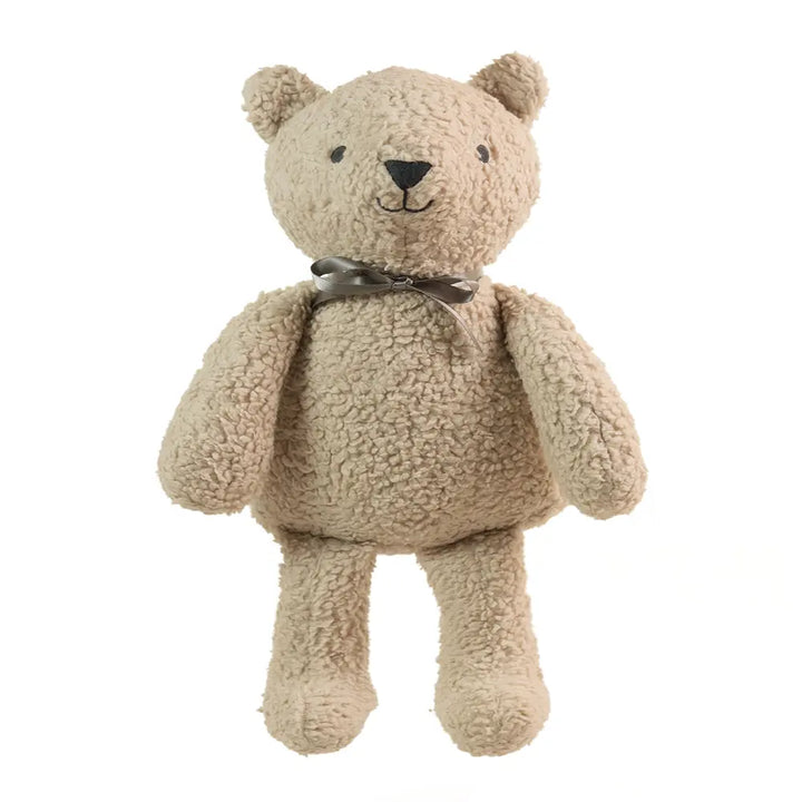 Pluchi Marshmallow The bear Cotton Knitted Stuffed Soft Toy - Pale Whisper