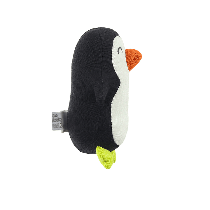 Pluchi Snowy Penguin- Cotton Knitted Stuffed Soft Toy